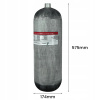 Tuxing 4500Psi PCP vzduchová nádrž 9L nádrž z uhlíkových vlákien HPA