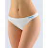 GINA Dámske bokové tangá Bamboo Natural s bambusovou viskózou | 05012P - biela dunaj, L/XL