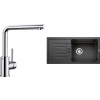 Set Blanco 11-C 25 (dřez Favum XL 6 S Antracit + baterie Mila Chrom)