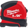 MILWAUKEE Meter, zvinovací ProCOMPACT 8M/26FT/25MM