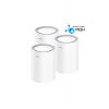 Cudy AX1800 Wi-Fi 6 Mesh Solution 3-Pack, Dual-Band, 1201+574Mbps, AX/AC/A/B/G/N, 2x GigEth, 4x int.antenna, Beamform (M1800(3-Pack))