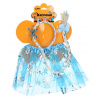 Set karneval princezná modrá 30cm 8590331955220 Wiky