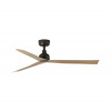 FARO Barcelona | FARO 34371 - Stropný ventilátor MARINE M, priemer 125 cm, hnedá/čierna, IP44 + diaľkový ovládač | 34371