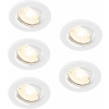 Nordlux Canis zapustené svietidlo 5x4.7 W biela 49750101