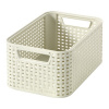 Curver úložný box RATTAN style2 S krémová
