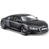 Maisto - Audi R8, matné čierne, 1:24