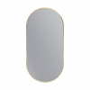 Erga Oval, oválne zrkadlo 50x100cm, zlatý rám, ERG-V01-OVAL-5010-GD