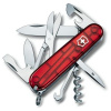 VICTORINOX CLIMBER 1.3703.T (CLIMBER 1.3703.T, red translucent, 91mm)
