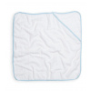 Towel City Detský uterák s kapucňou TC036 White 75 x 75 cm