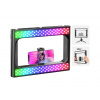 Neewer RGB Rig Klec Cage Světlo Držák Telefonu, Fotoaparátu U Grip Stabilizátor + 2x Baterie a Nabíječka