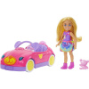 Barbie Chelsea a medvídkové autíčko