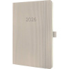 Sigel C2630 týždenný kalendár Conceptum 2026 Softcover A5 tmavo sivá (taupe) 1 ks Počet strán: 192; C2630
