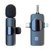 AppleMix Mikrofón pre Apple iPhone / iPad / Android - USB-C / Lightning / 3,5 mm jack - bezdrôtové pripojenie - čierny