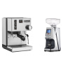 Rancilio Silvia BC + Eureka Atom 60, chrome