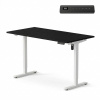 BalanzaDesk START Čierna - biela podnož, elektrický výškovo nastaviteľný stôl Veľkosť stolovej dosky stola START: M - 115x80cm