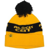 Black Cat Čiapka Yellow Bobble Hat