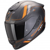 Prilba Scorpion EXO-1400 Evo II Carbon Air Mirage Matt Black Orange Veľkosť: XS (53-54 cm)