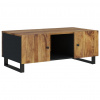 vidaXL Konferenčný stolík 100x54x40 cm masívne mango, spracované drevo - Hnedá - 109382-188223