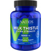 NATIOS Milk Thistle Extract, Ostropestřec, 5000 mg, Extra Strength, 90 veganských kapslí