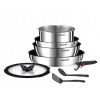 TEFAL Ingenio Emotion 8-dielny set riadu s odnímateľnou rukoväťou (Objavte univerzálny 8-dielny set riadu TEFAL Ingenio Emotion, ktorý zahŕňa panvice a hrnce s nepriľnavým povrchom Titanium Pro. Odoln