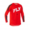 Dres FLY RACING Evolution 2025 (čierna/biela/červená) 2XL