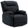 Autronic TV a relaxační křeslo, manuální polohování, potah šedá látka TV-4088 GREY2