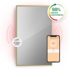 Klarstein La Palma 1000 smart, infračervený ohrievač 2 v 1, 120 x 60 cm, 1000 W, zrkadlová predná časť (HTR10-LaPalmaS1000Gd)