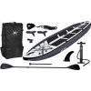 XQMAX Paddleboard Paddleboard 330 cm so všetkým príslušenstvom čierny KO-8DP001520