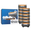 Gillette Fusion Proglide vymeniteľná hlavica do holiaceho stroja, 12 ks / 1 bal