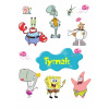 Výtlač cukrová hmota SpongeBob meno