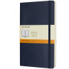 Moleskine Zápisník mäkké dosky A5 linajkový modrý
