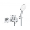 GROHE Cubeo Professional - Páková vaňová batéria so sprchovým setom, chróm 1018140000