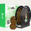 Filament PLA LBL Plast do 3D tlačiarne 1,75 mm 1 kg Hnedý