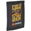 Peňaženka, na suchý zips, LEGO Ninjago Cole, čierna, vzorovaná