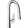 Hansgrohe Talis M51 - Drezová batéria s výsuvnou spŕškou, chróm 72815000
