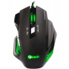 C-TECH herní myš Akantha (GM-01G), herní, zelené podsvícení, 2400DPI, USB (GM-01G)