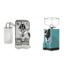 ECM Puristika PID, anthracite + Eureka Mignon Specialita, CR tiffany blue