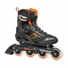 Pánske fitness korčule Rollerblade MACROBLADE 90 BOA black orange veľ. 44,5-45