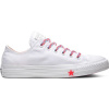 Converse CHUCK TAYLOR ALL STAR biela,ružová Dámske nízke tenisky 39