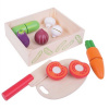 Bigjigs Toys Krájanie zeleniny v krabici