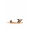 Vasky Barefoot Berry Taupe – kožené barefoot sandále béžové pánske EU