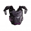 Leatt Dámsky chránič hrude LEATT CHEST PROTECTOR 4.5 PRO JACKI - Čierna-Fialová, 55-95kg