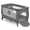 Lionelo cestovná postieľka Stefi plus Farba: Grey White