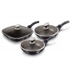 Sada panvic - SCHET 20/24 / 28 cm Grill veko indukcie (Sada panvic - SCHET 20/24 / 28 cm Grill veko indukcie)