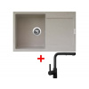 Sinks ULTIMA 790 Avena + ENIGMA S čierná matná