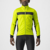 CASTELLI Cyklistická zateplená bunda - RADOPPIA 3 - svetlo zelená XL