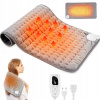 Elektrický vyhrievací vankúš s automatickým vypnutím, vyhrievacia podložka, termofor 60x30 cm