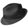Pánsky letný klobúk fedora Bailey Craig čierny Veľkosť: 57 cm (M)