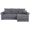 Carryhome ROHOVÁ SEDACIA SÚPRAVA, drevo, kov, textil, tmavosivá - Sedačky - 002427018301