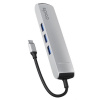 EPICO 6v1 Slim hub 8K s konektorom USB-C 9915112100069 - strieborný